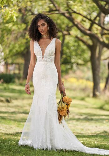 robe de mariée fourreau