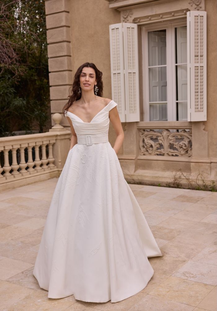 Robe de mariée 2762B de JESUS PEIRO – Nicéa Mariage Nice