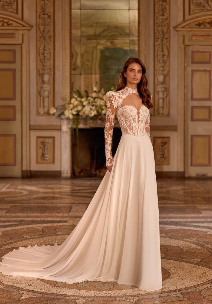 Robe de mariée COSMOS de ALBERTO PALATCHI – Nicéa Mariage Nice