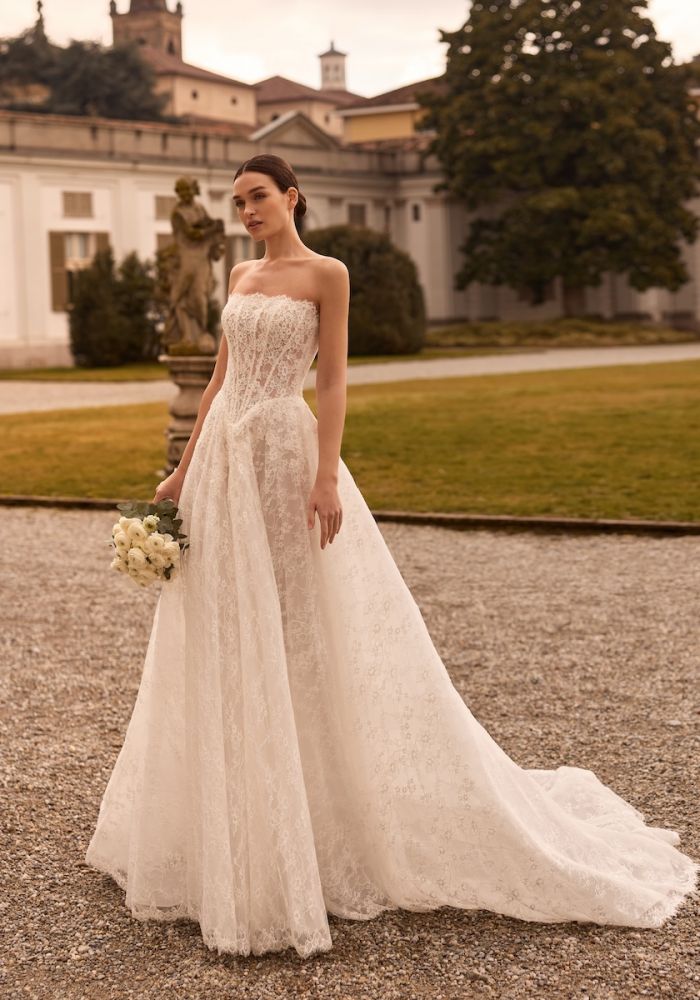 Robe de mariée NERINA de ALBERTO PALATCHI – Nicéa Mariage Nice