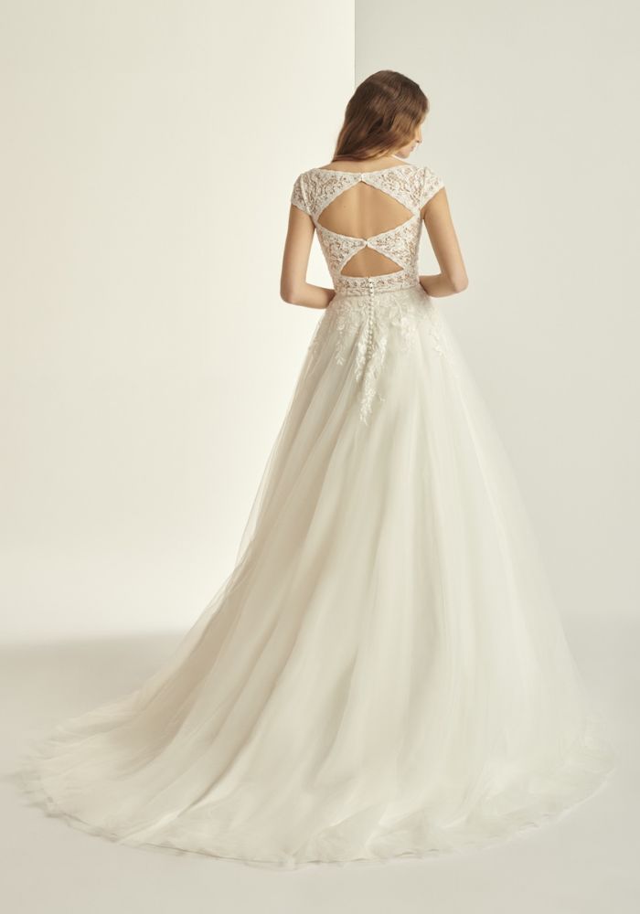 Robe de mariée PAMELA de ALBERTO PALATCHI – Nicéa Mariage Nice