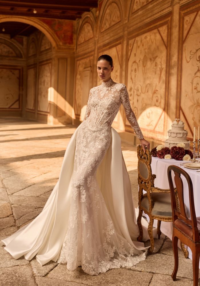 Robe de mariée YEMI de ALBERTO PALATCHI – Nicéa Mariage Nice