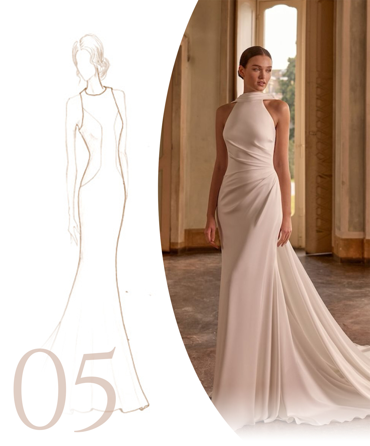 Robes de mariée Fourreau