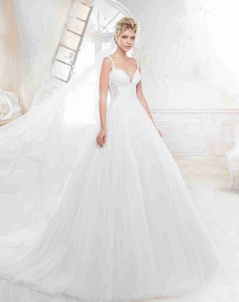 ROBE DE MARIÉE COAB18223 Colet - Collection 2018