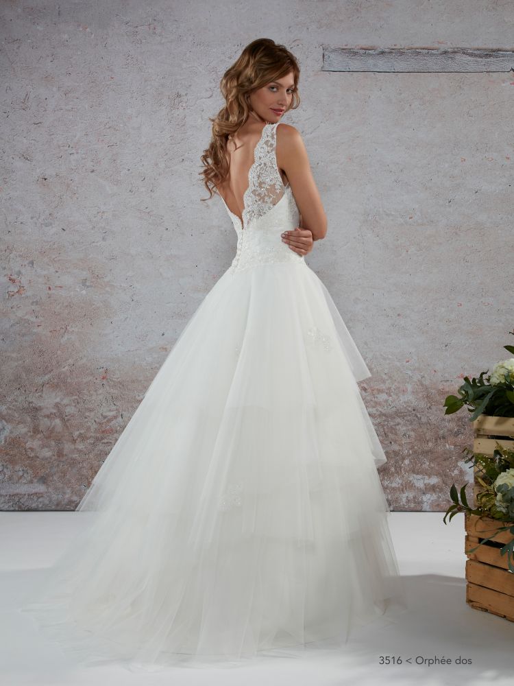 ROBE DE MARIÉE ORPHEE Créations Bochet - Collection 2018
